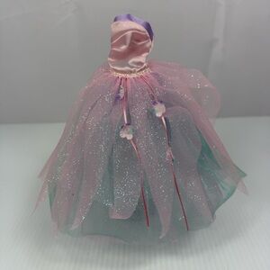 2003 Mattel Barbie Swan Lake Teresa as the Fairy Queen Glitter Dress Gown Only